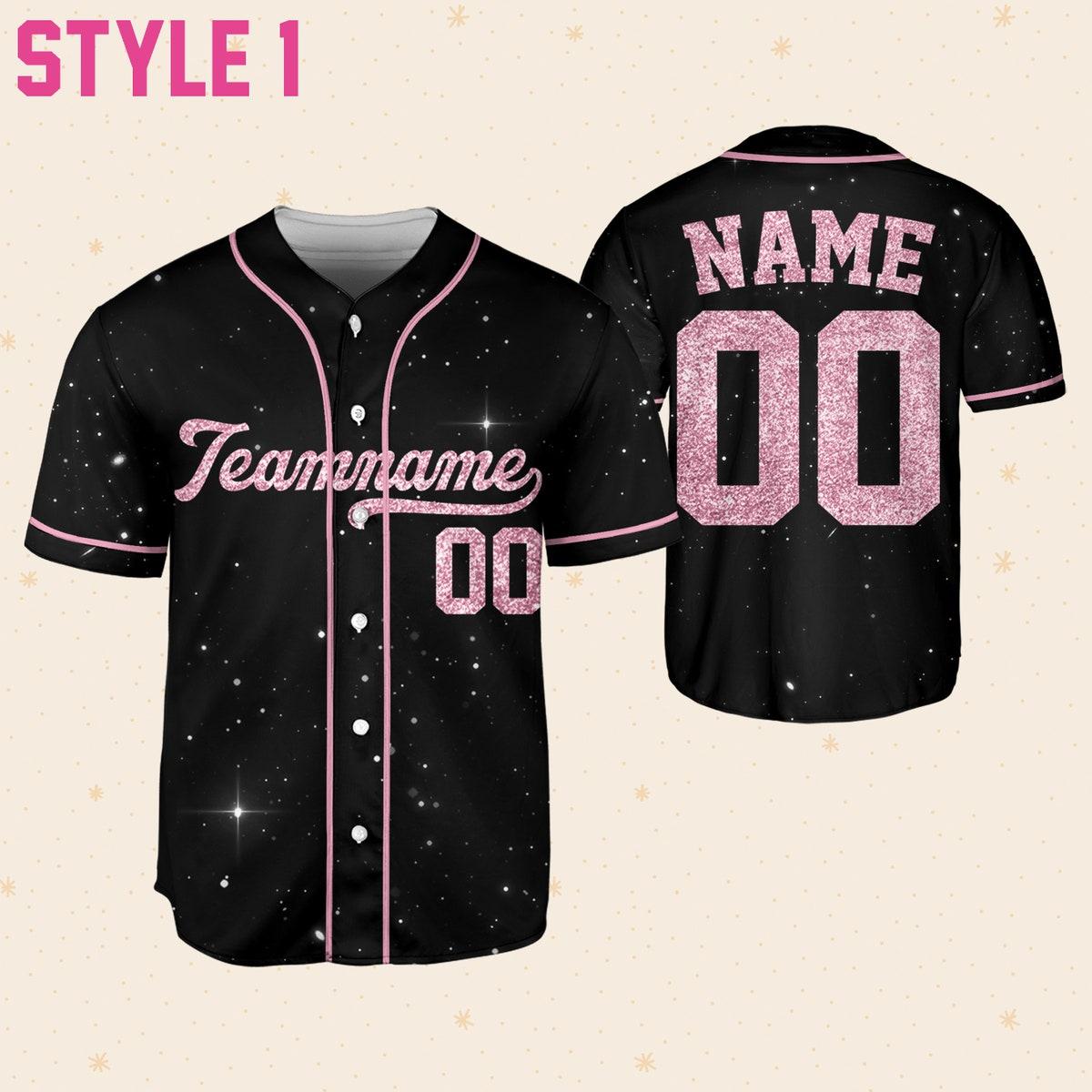 Personalized Team Name And Number Baseball Jersey 2