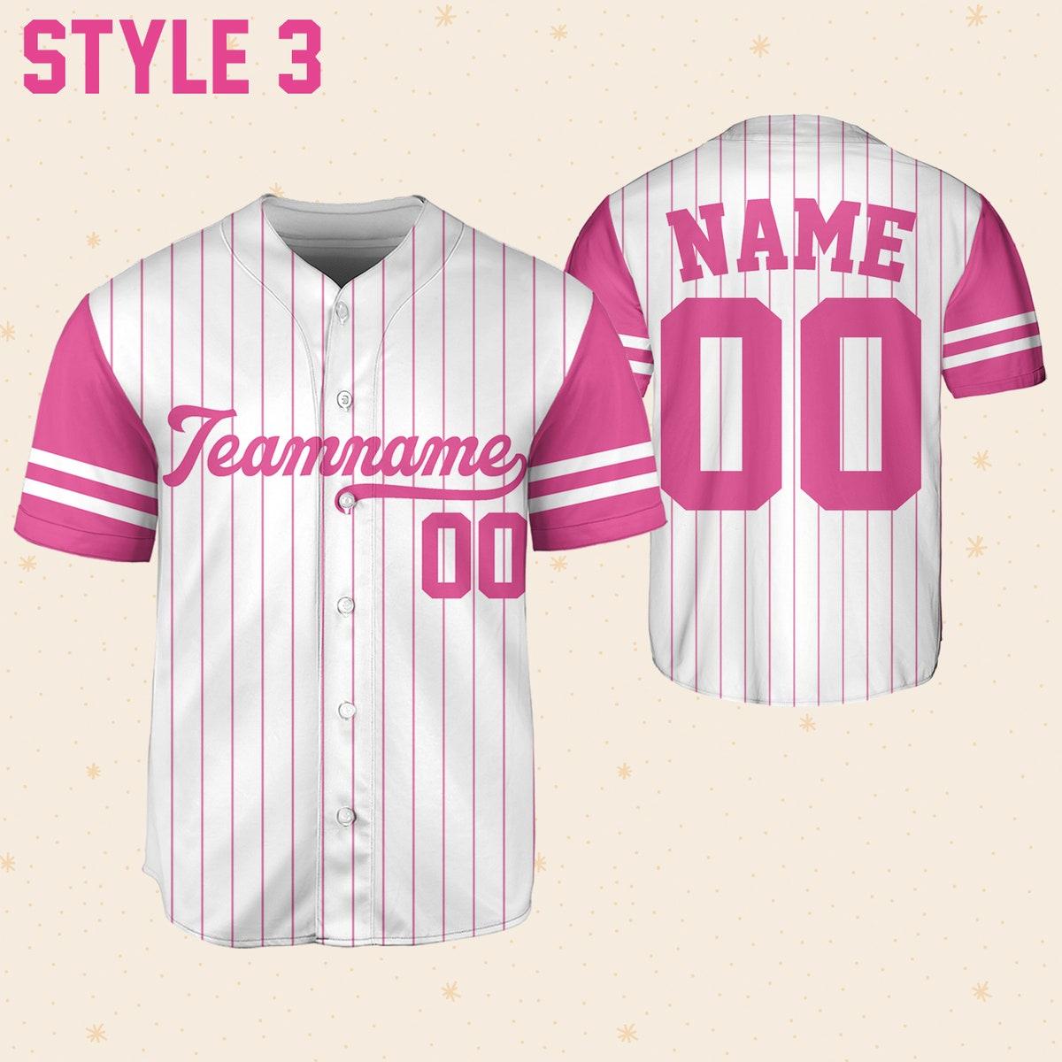 Personalized Team Name And Number Baseball Jersey 4