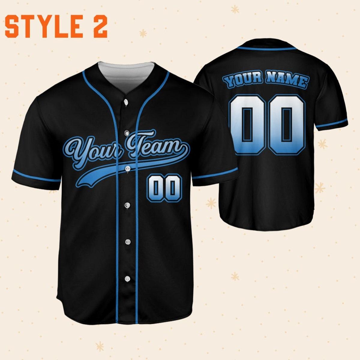 Personalized Team Name And Number Custom Baseball Jersey 3