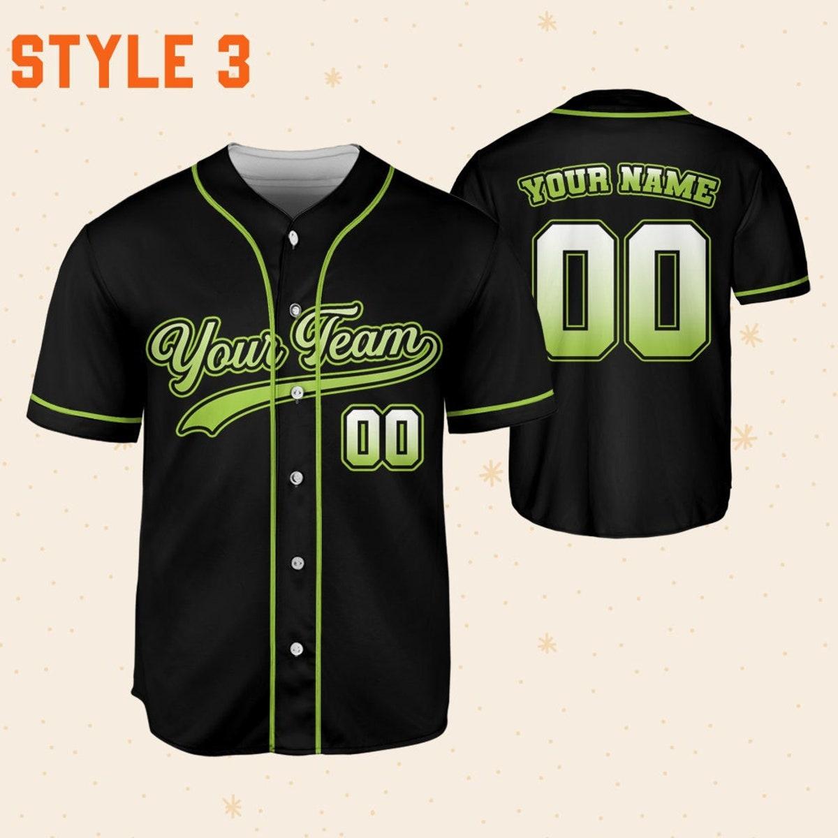 Personalized Team Name And Number Custom Baseball Jersey 4