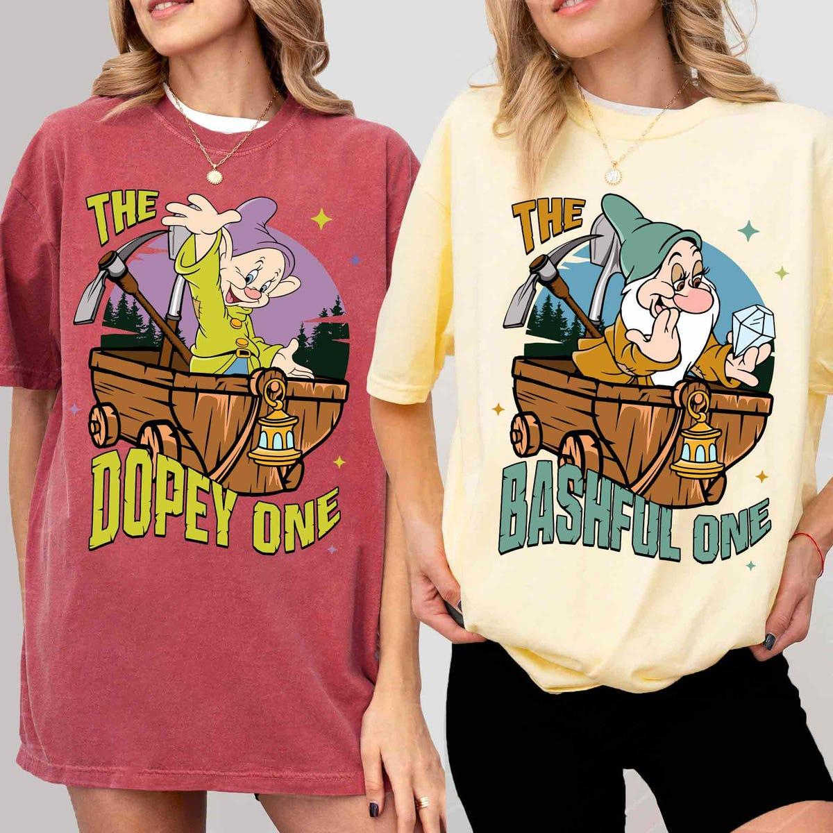 Personalized Vintage Disney Seven Dwarfs Shirt 2