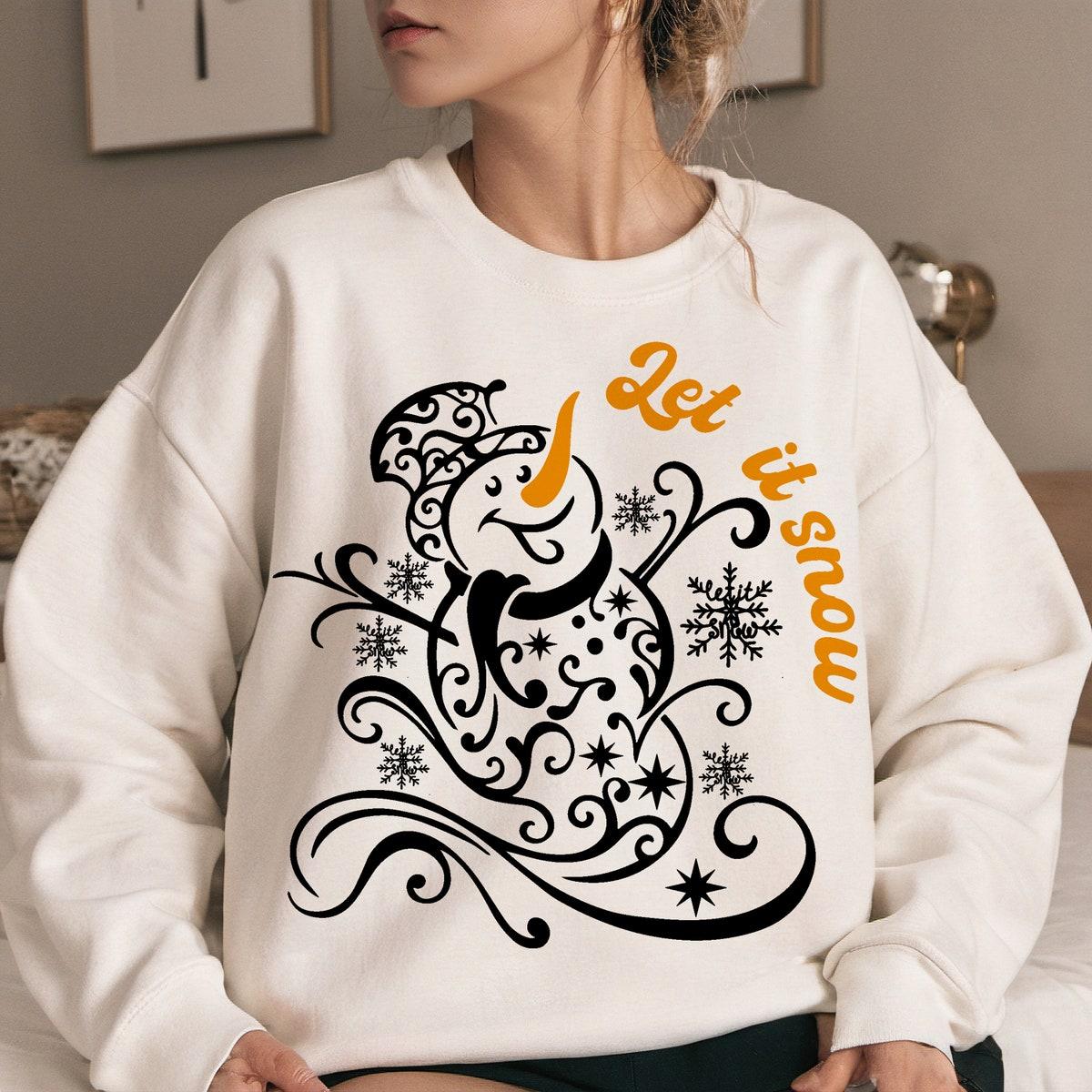 Pretty Snowman Sweatshirts 1