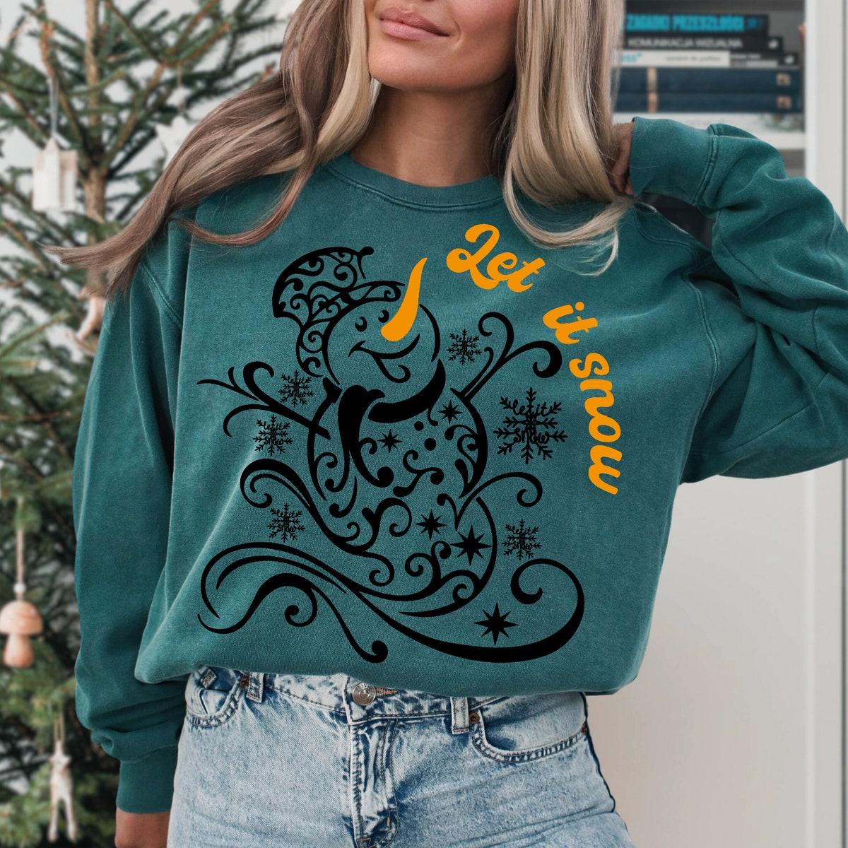 Pretty Snowman Sweatshirts 3