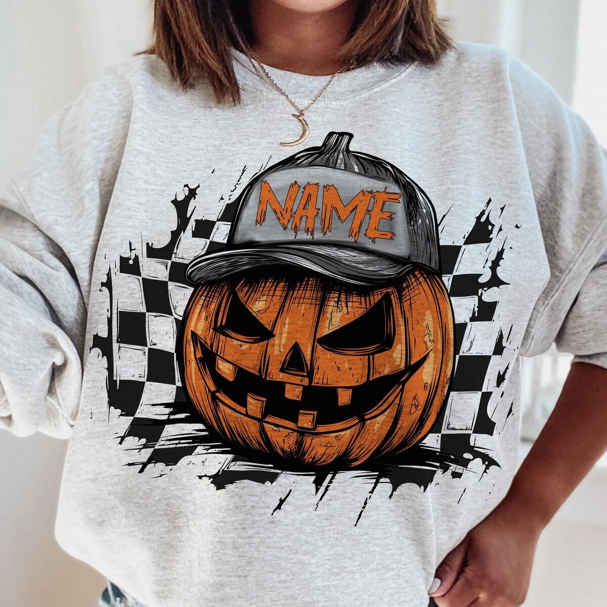 Pumpkin Face Halloween Shirt 3