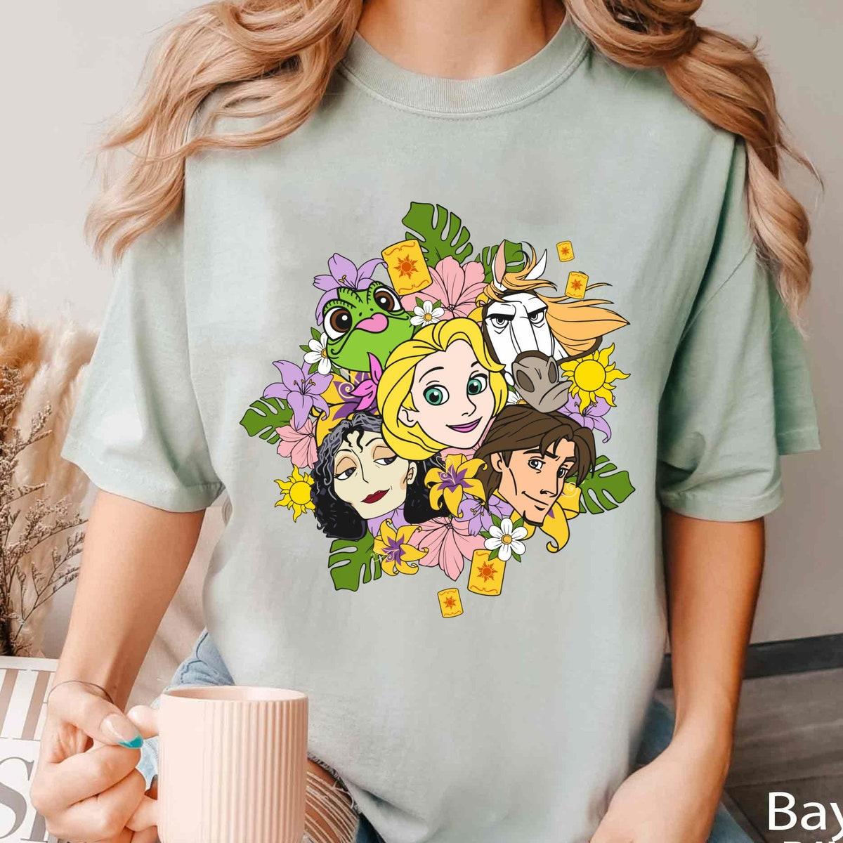 Rapunzel Princess Pascal Flynn Rider Maximus Mother Gothel Shirt 5