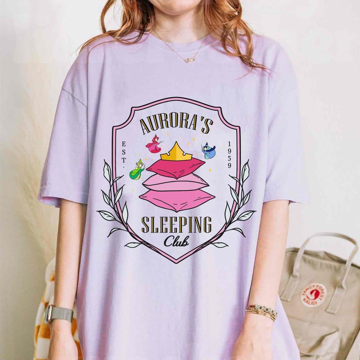 Retro Aurora's Sleeping Club 1959 Beauty Disney Shirt 1