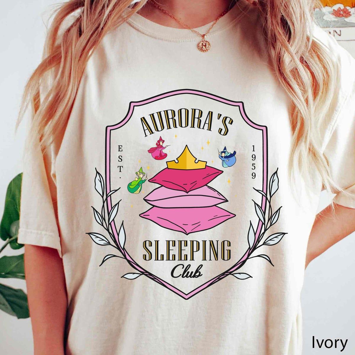 Retro Aurora's Sleeping Club 1959 Beauty Disney Shirt 2