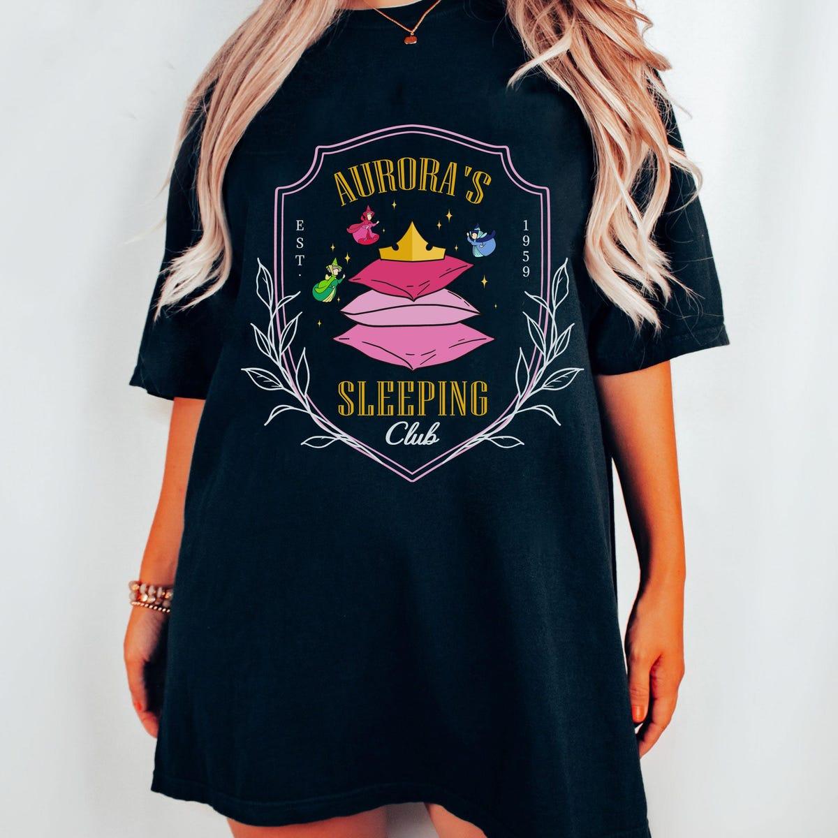 Retro Aurora's Sleeping Club 1959 Beauty Disney Shirt 3