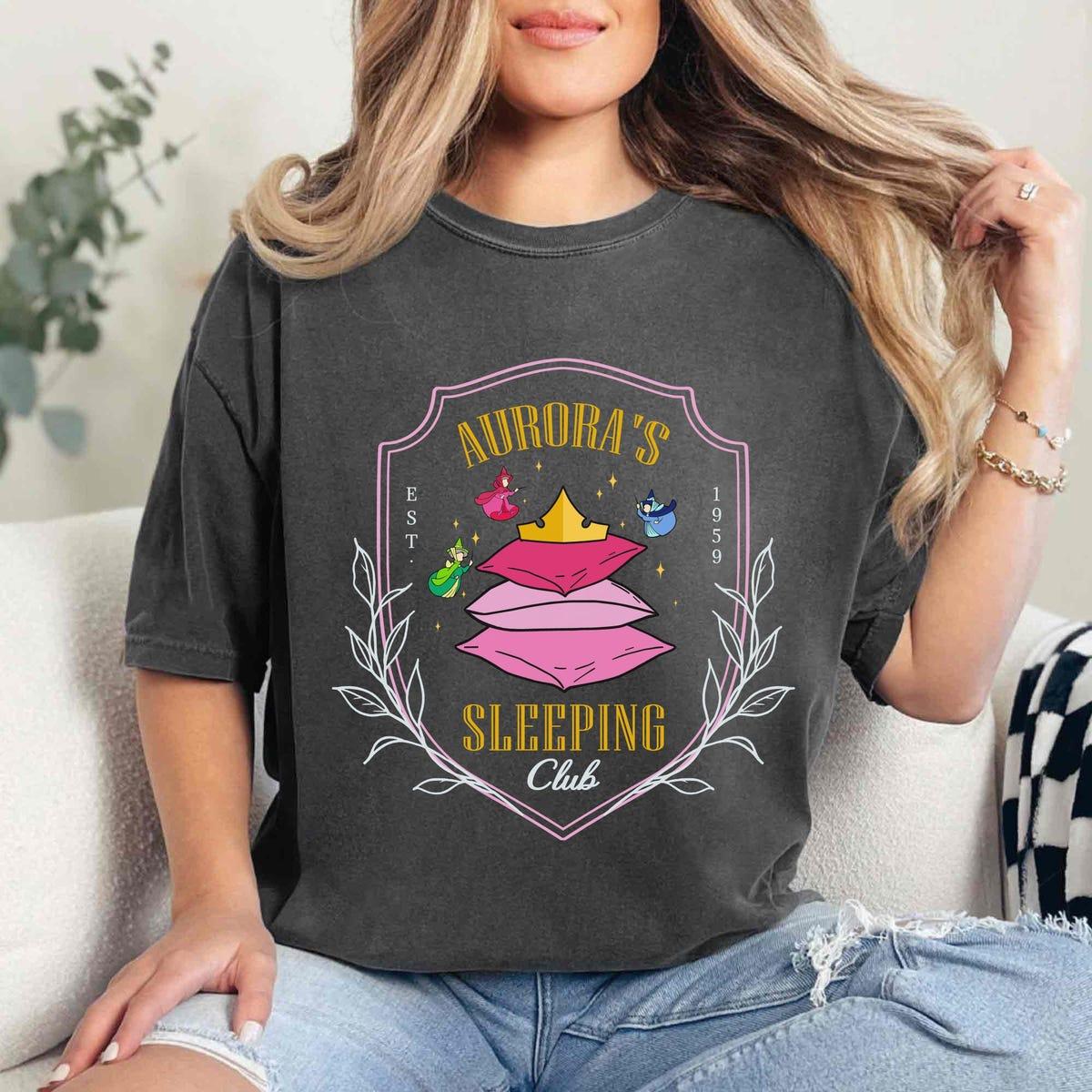 Retro Aurora's Sleeping Club 1959 Beauty Disney Shirt 5