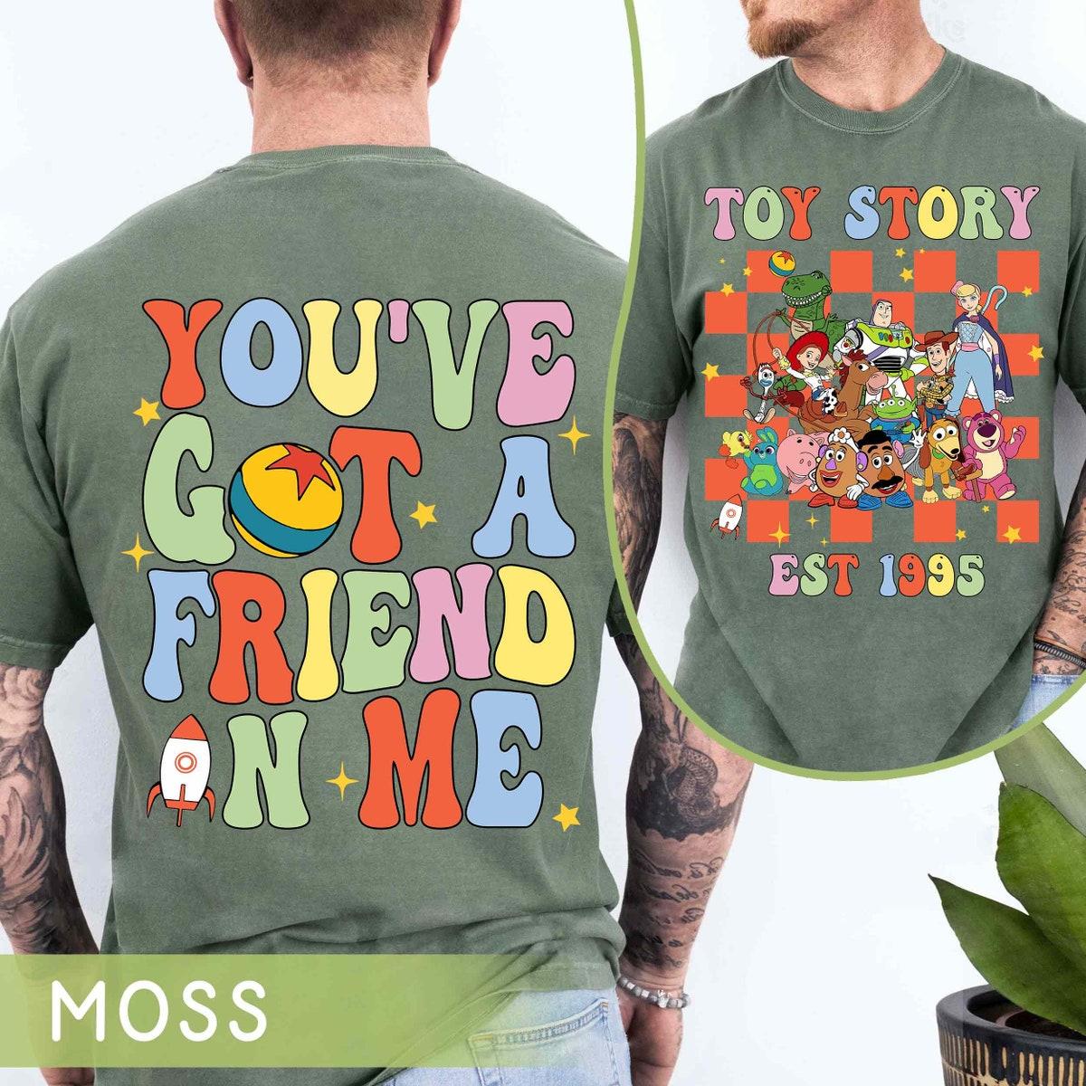 Retro Checkered Toy Story You've Got A Friend In Me Shirt 2