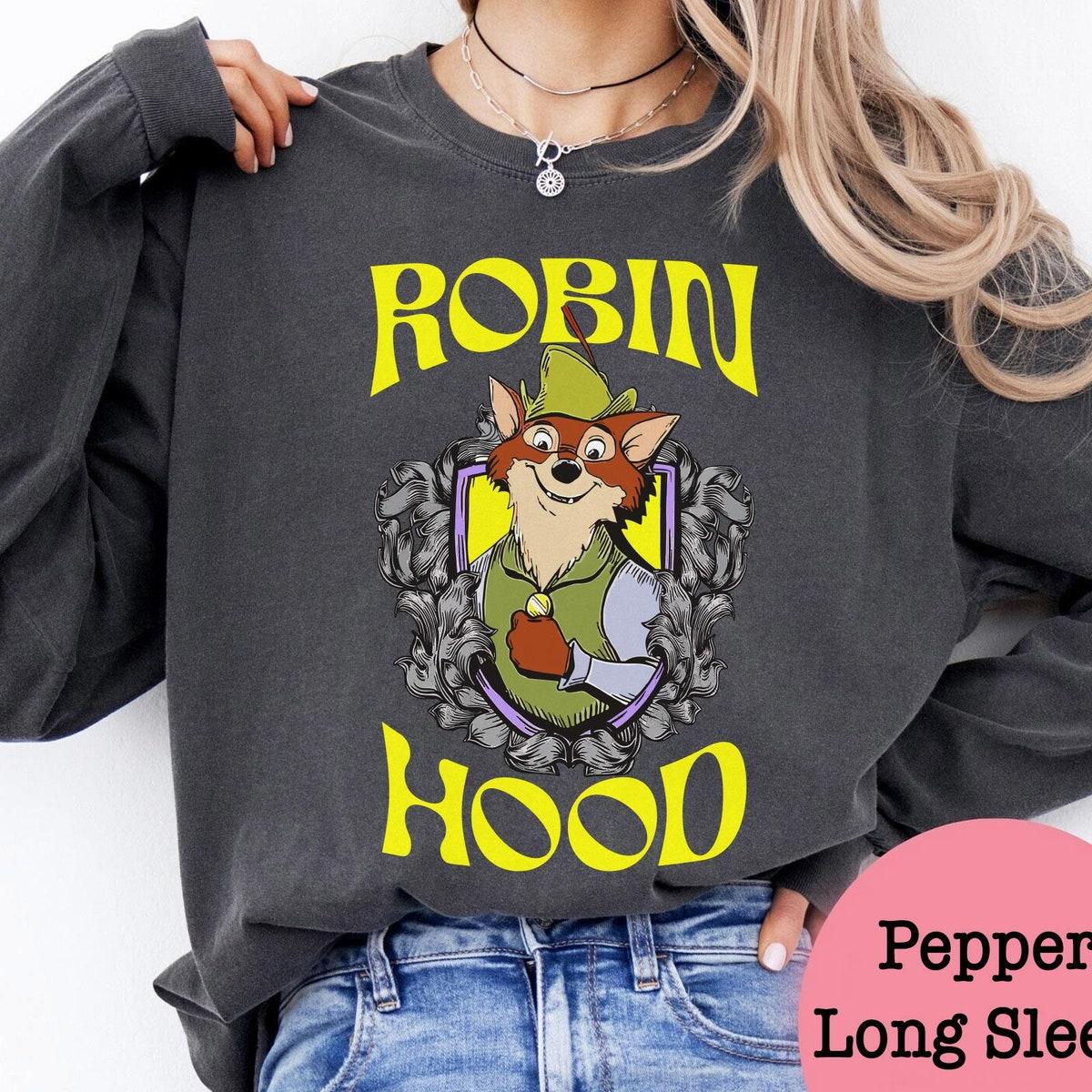 Retro Disney Robin Hood And Maid Marian Couple Shirt 6