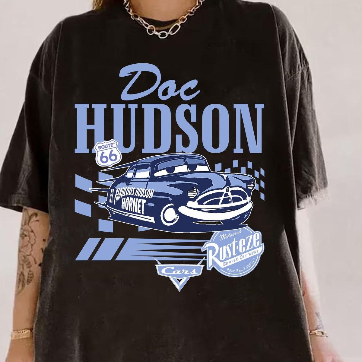 Retro Doc Hudson Portrait Checkered Shirt 1