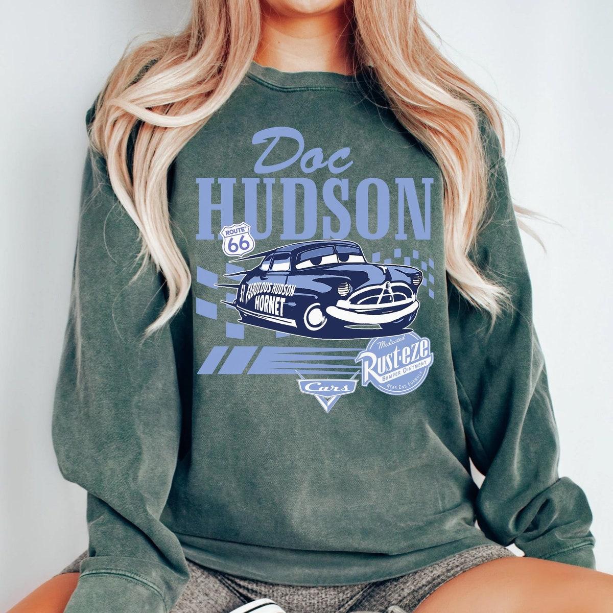 Retro Doc Hudson Portrait Checkered Shirt 3