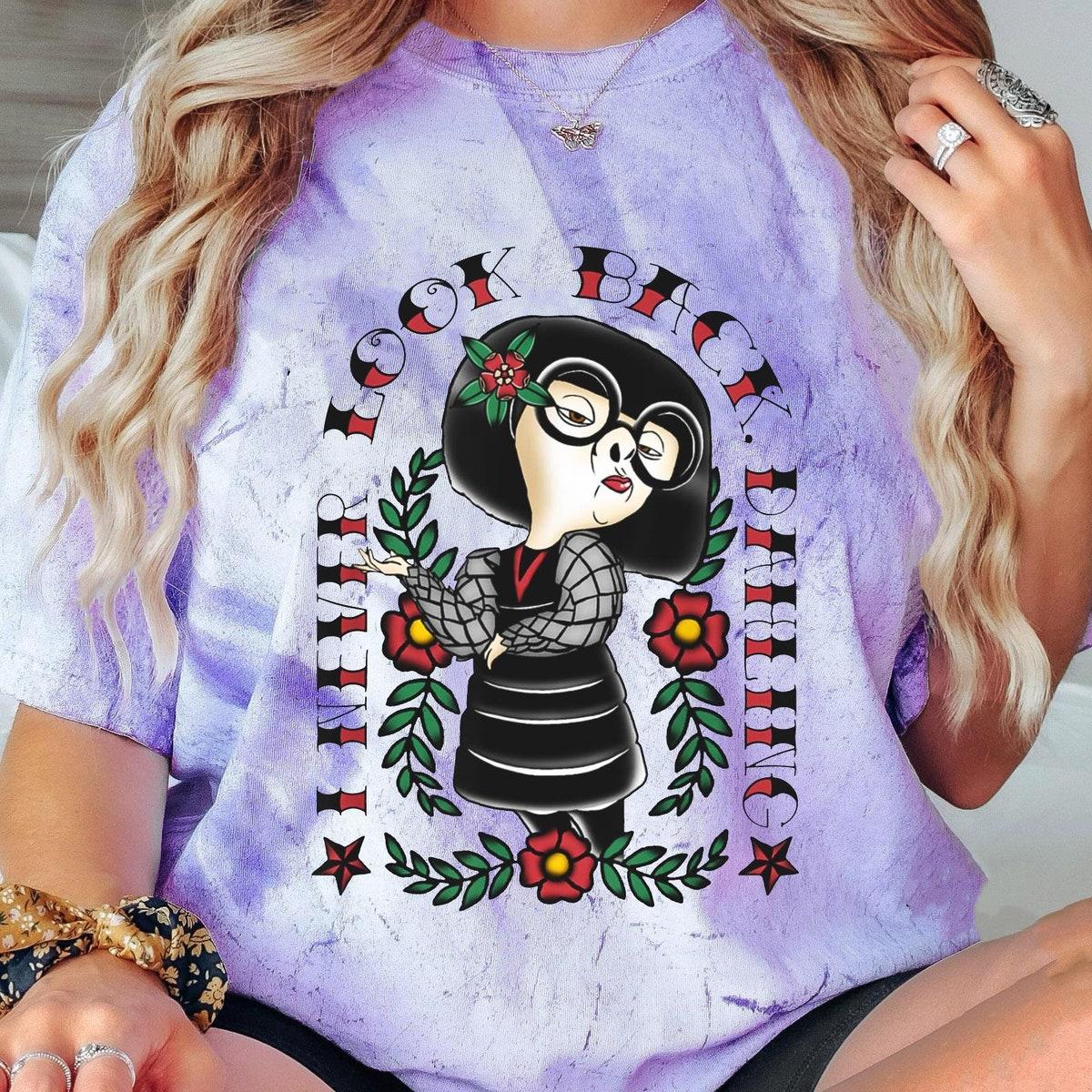 Retro Edna Never Look Back Darling Disney Incredibles Shirt 6