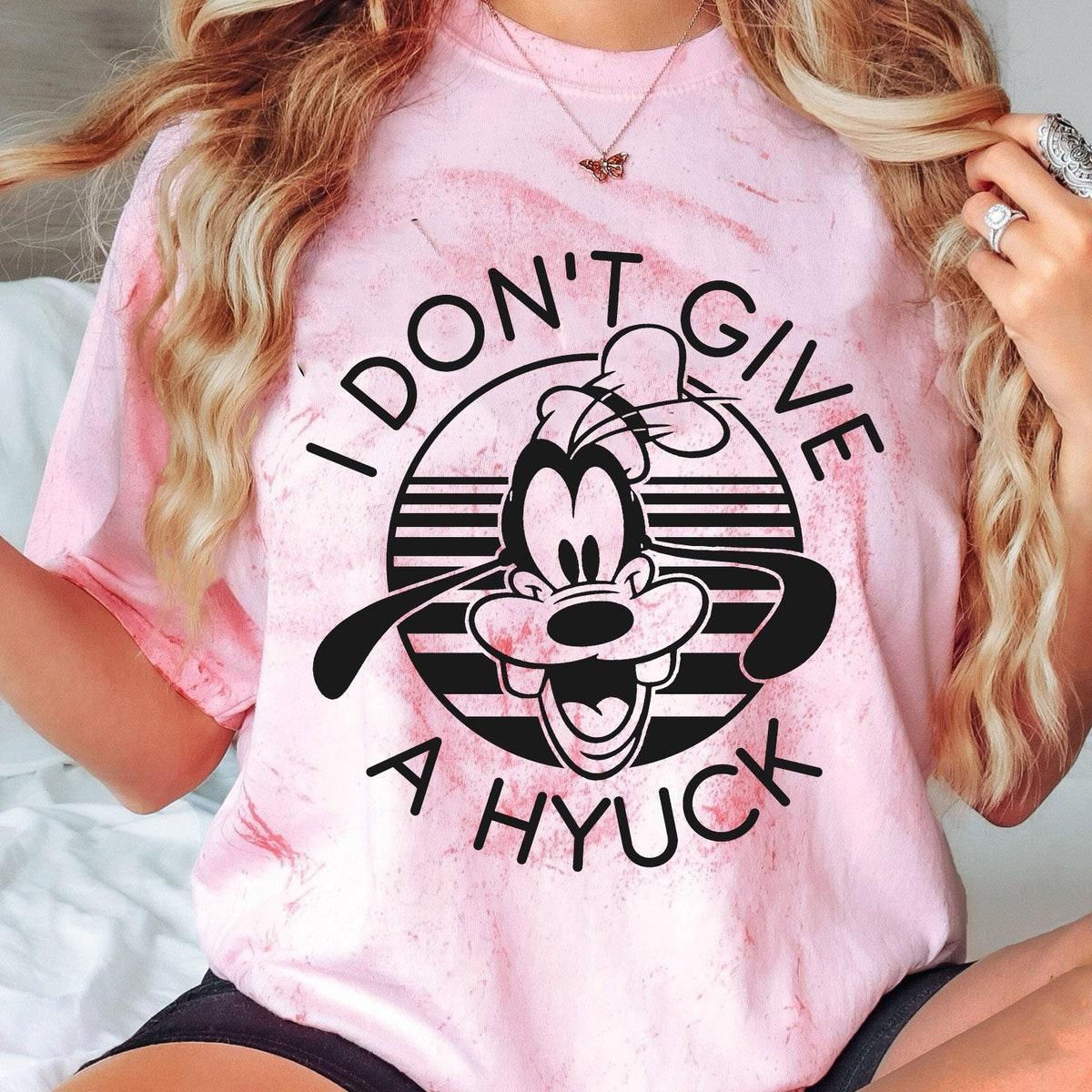 Retro Goofy I Don't Give A Hyuck Shirt 2