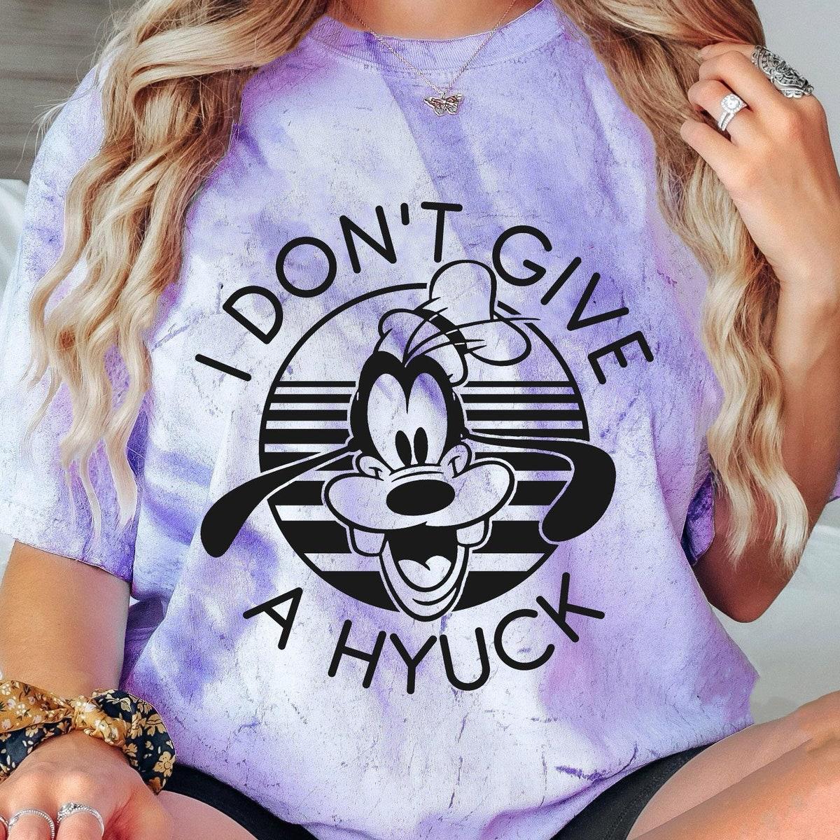 Retro Goofy I Don't Give A Hyuck Shirt 5