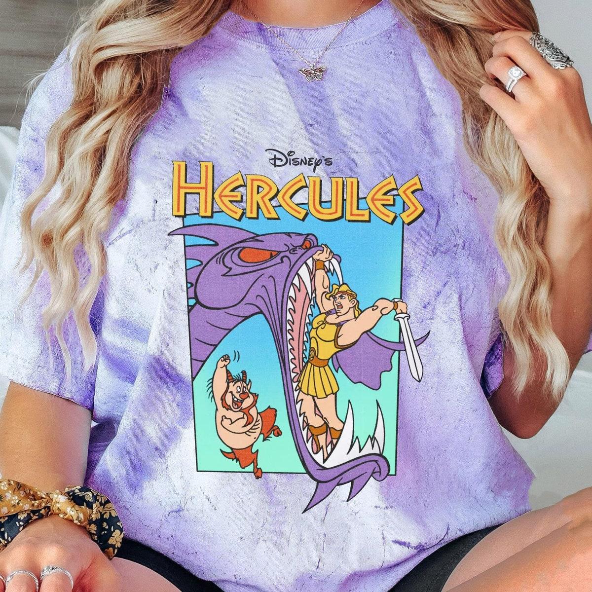 Retro Graphic Hercules Phil Hydra Battle Disney Hercules Shirt 2