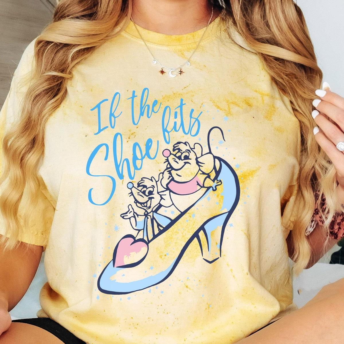 Retro Gus And Jaq Mouse If The Shoe Fits Shirt 2