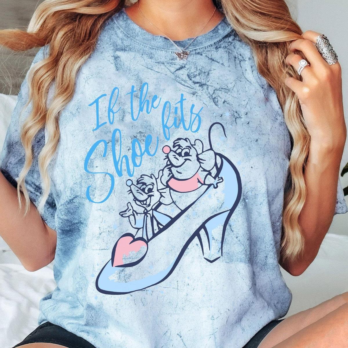 Retro Gus And Jaq Mouse If The Shoe Fits Shirt 3