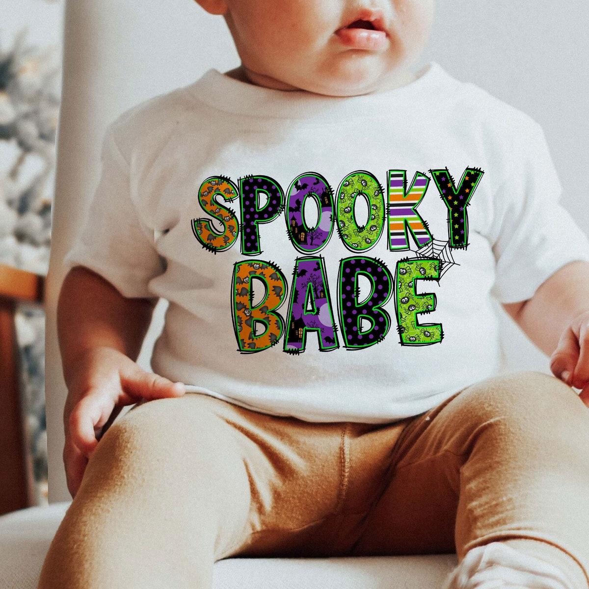 Retro Halloween Mama Mini Shirt 4