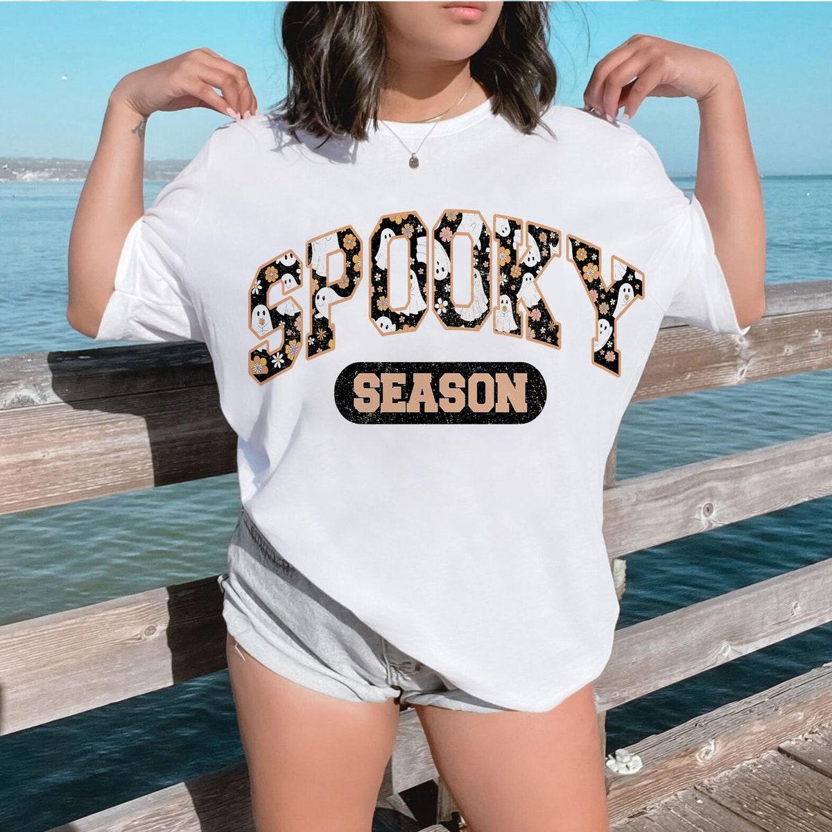 Retro Halloween Spooky Season Shirt 1