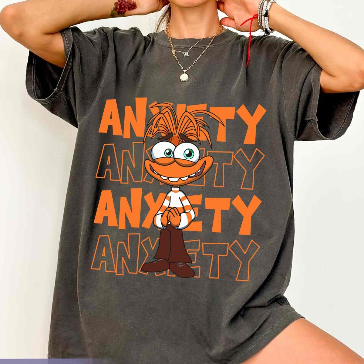 Retro Inside Out Anxiety Portrait Shirt 1