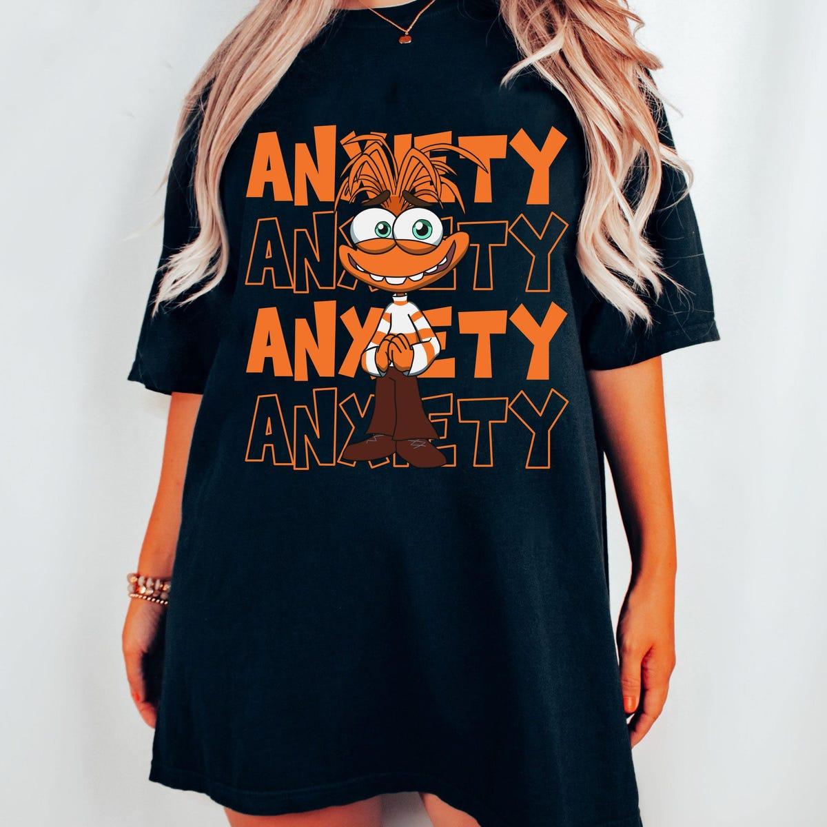 Retro Inside Out Anxiety Portrait Shirt 2