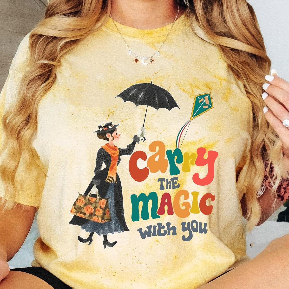 Retro Mary Poppins Carry The Magic With You Blast Shirt 1