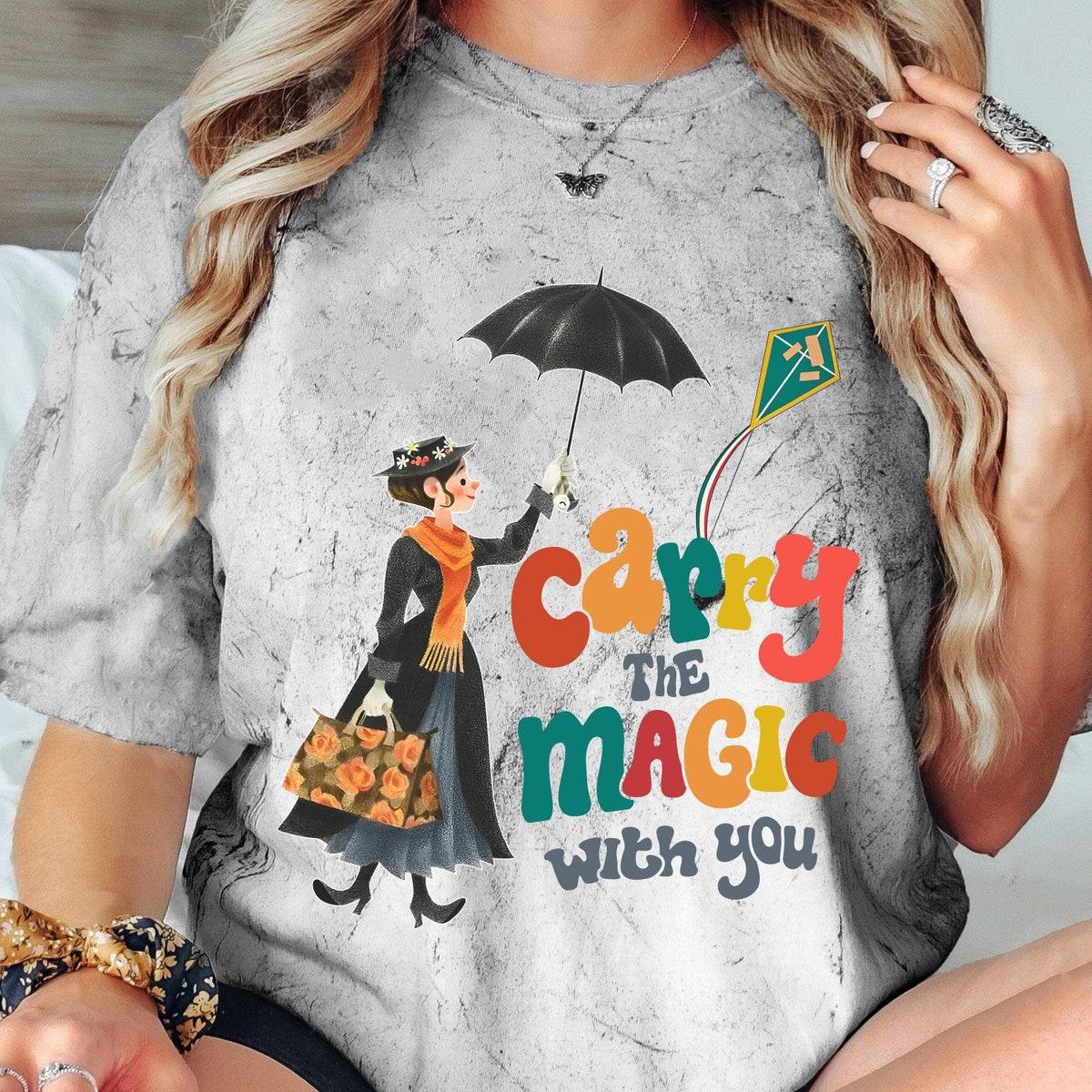 Retro Mary Poppins Carry The Magic With You Blast Shirt 4