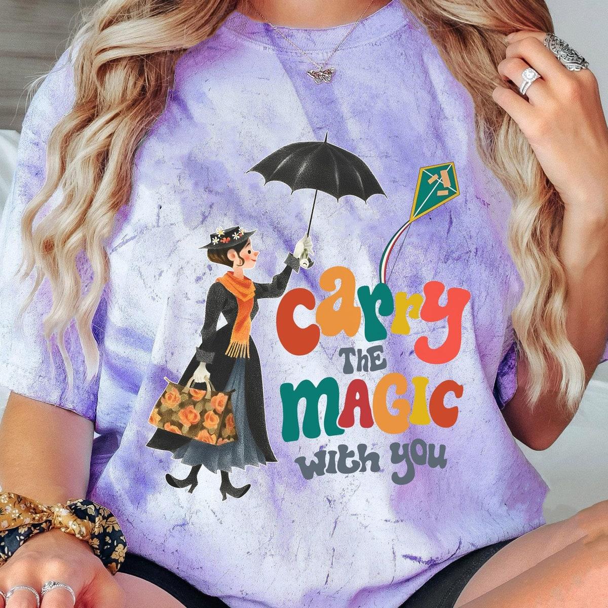 Retro Mary Poppins Carry The Magic With You Blast Shirt 6