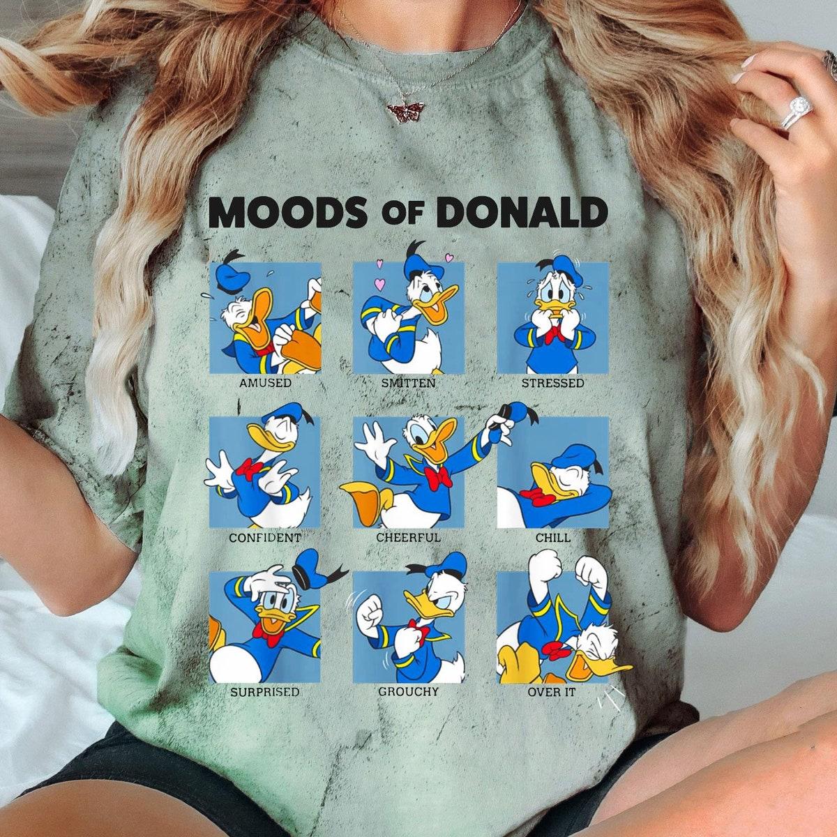 Retro Moods Of Donald Duck Shirt 2