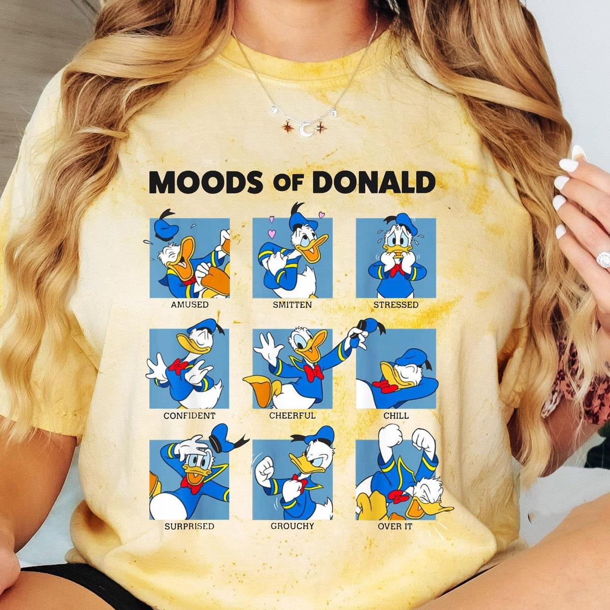 Retro Moods Of Donald Duck Shirt 4