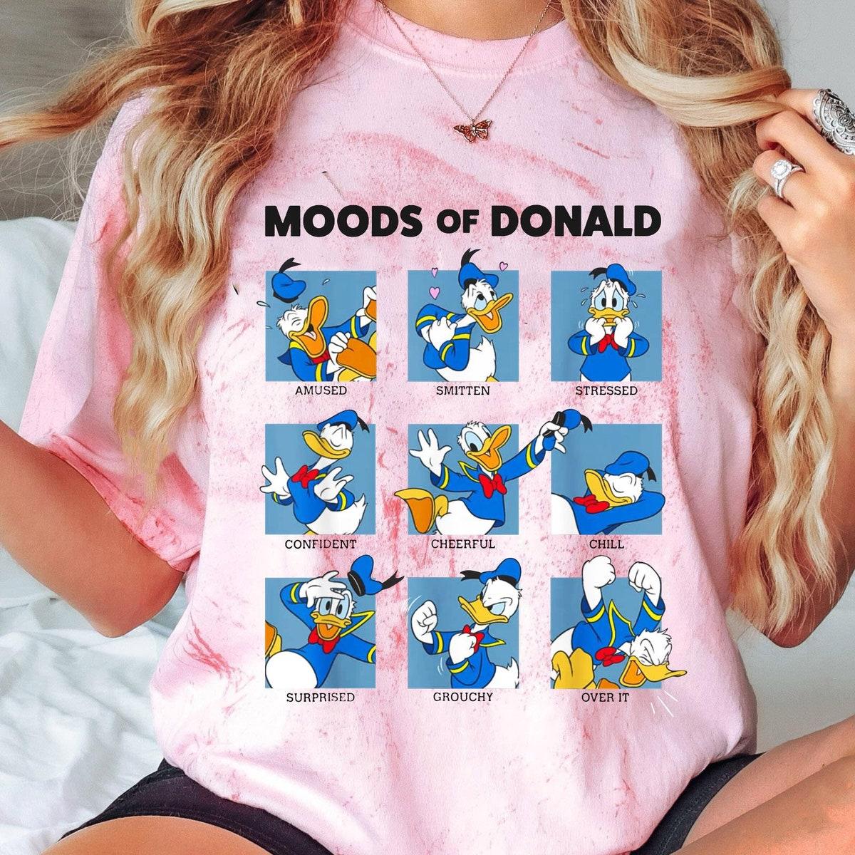 Retro Moods Of Donald Duck Shirt 5