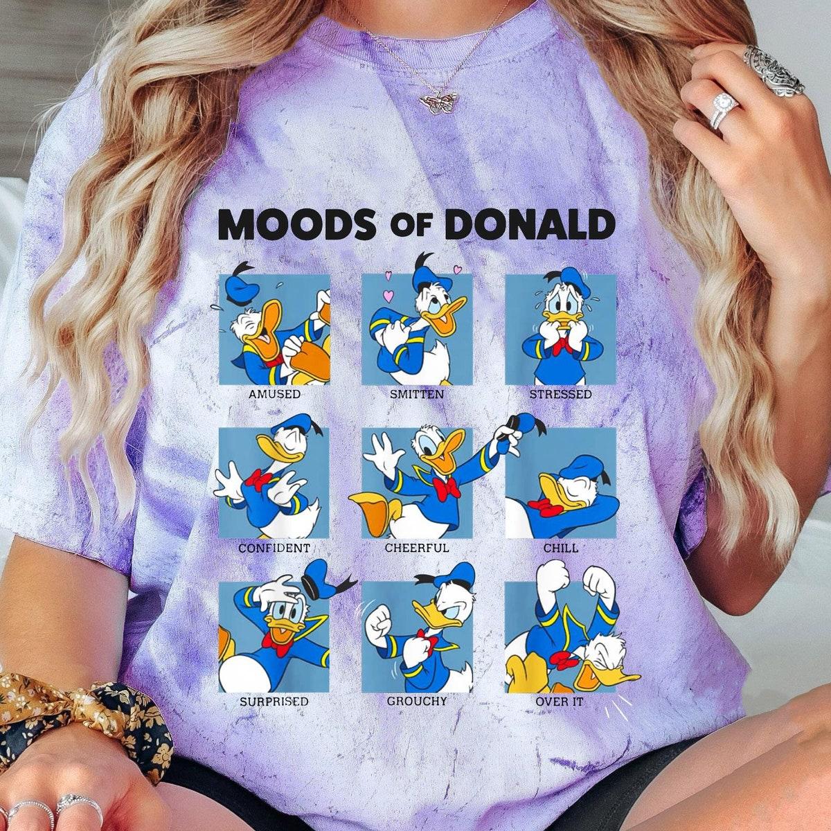 Retro Moods Of Donald Duck Shirt 6