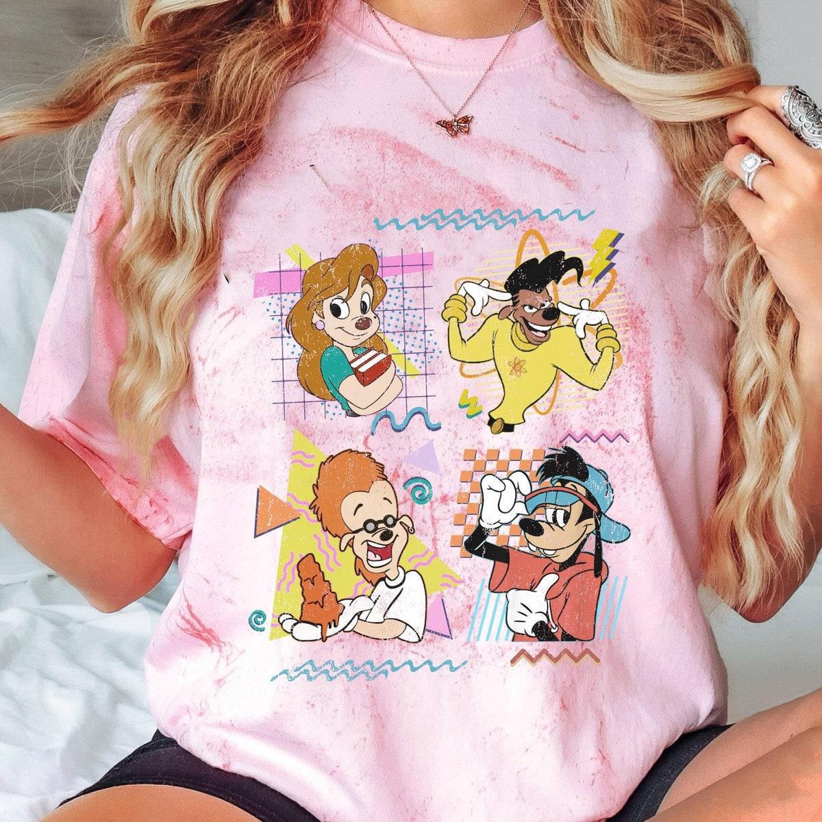 Retro Pattern Roxanne Powerline Goofy Max Goof Bobby Zimmeruski Blast Shirt 1