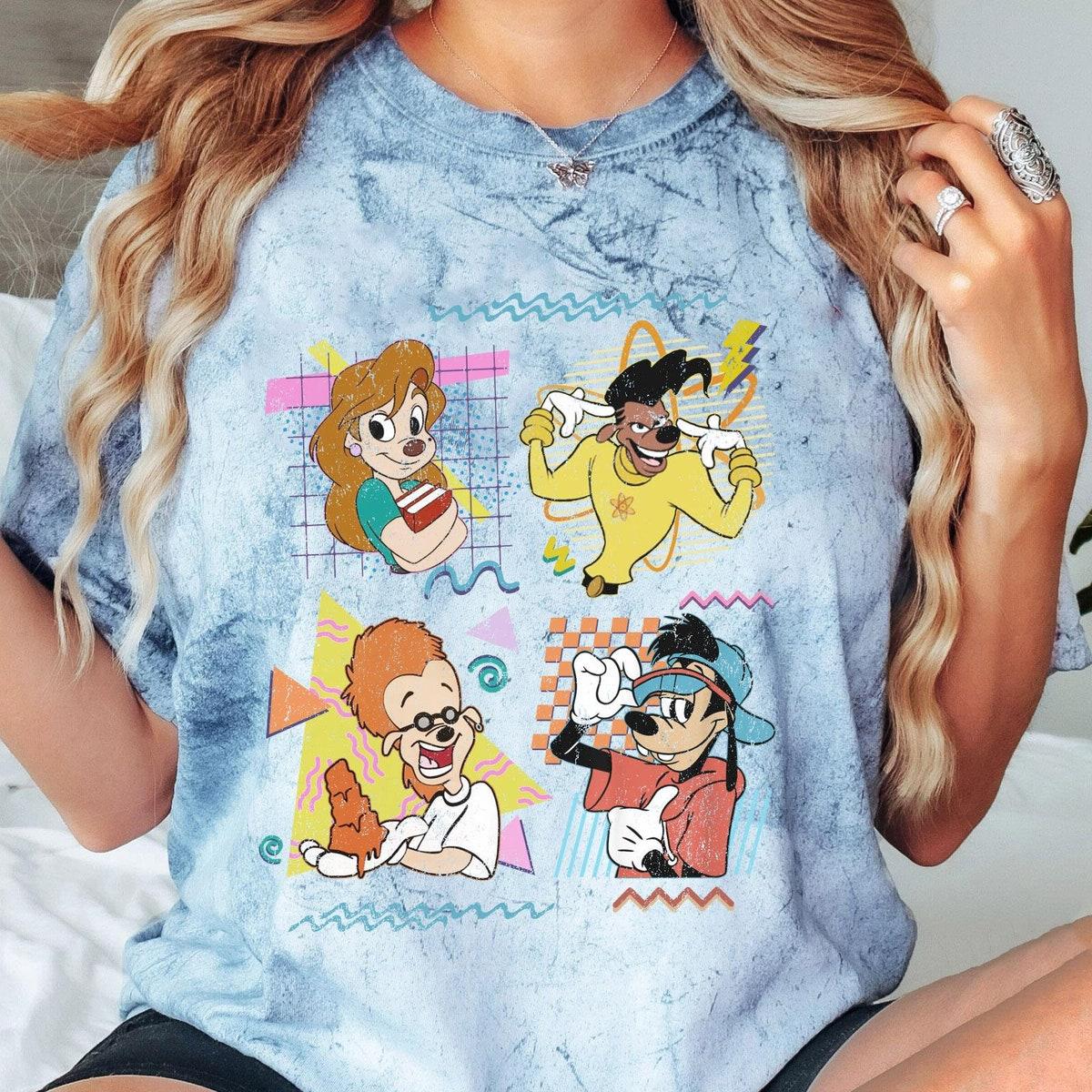 Retro Pattern Roxanne Powerline Goofy Max Goof Bobby Zimmeruski Blast Shirt 2