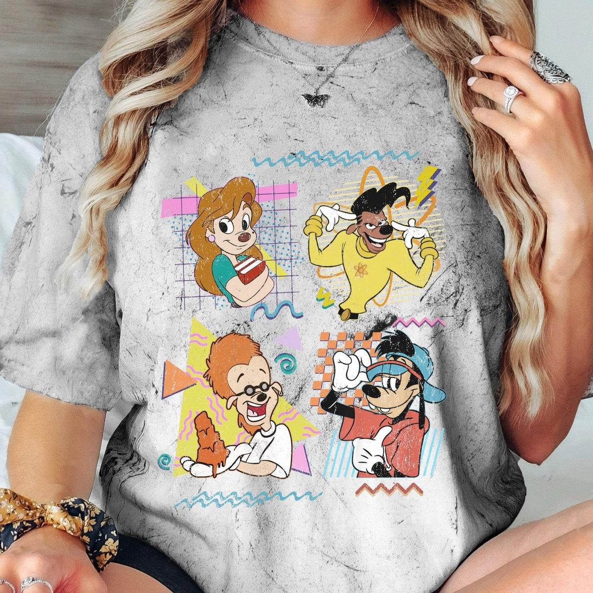 Retro Pattern Roxanne Powerline Goofy Max Goof Bobby Zimmeruski Blast Shirt 3