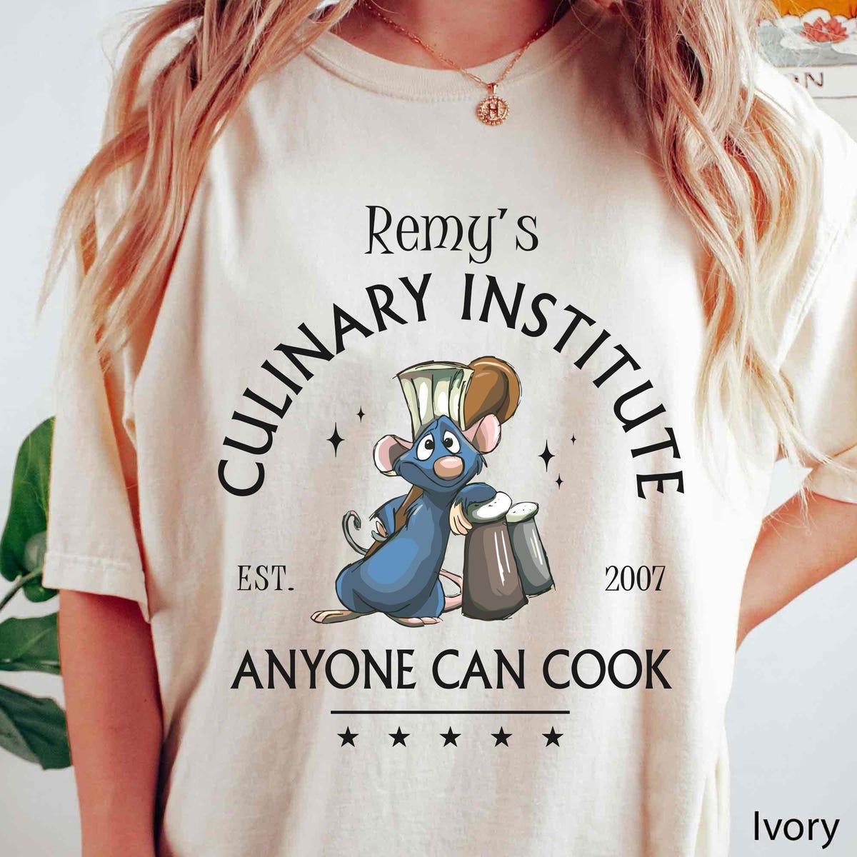 Retro Remy's Culinary Institute Anyone Can Cook Shirt 2