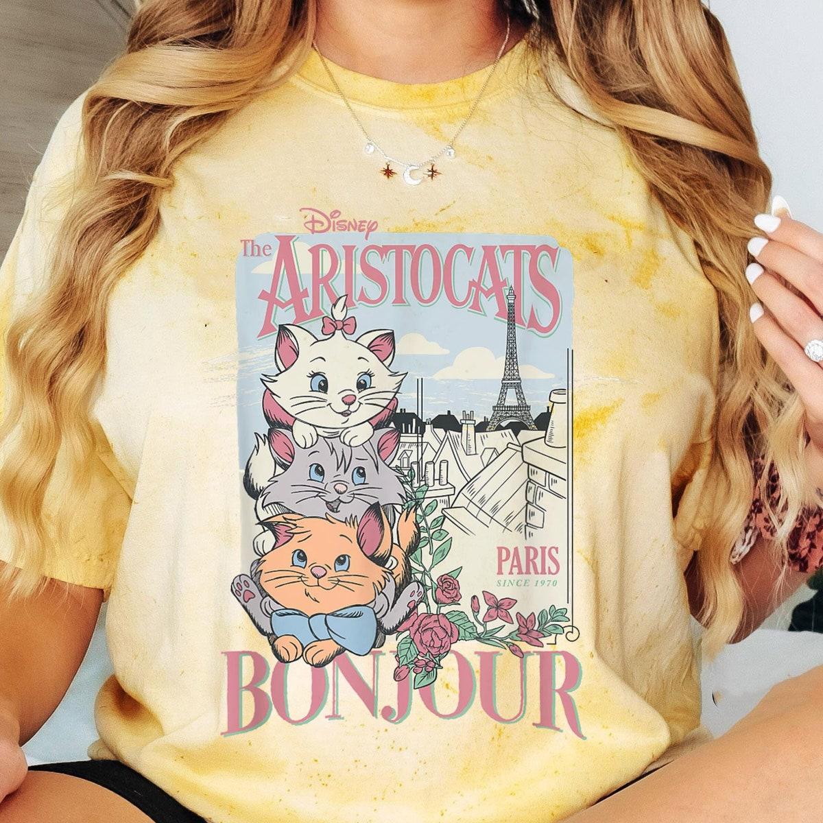 Retro The Aristocats Blast Disney Marie Toulouse Berlioz Shirt 1