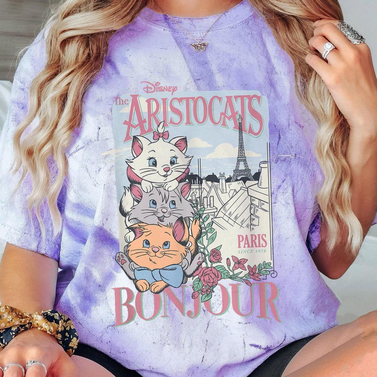 Retro The Aristocats Blast Disney Marie Toulouse Berlioz Shirt 3