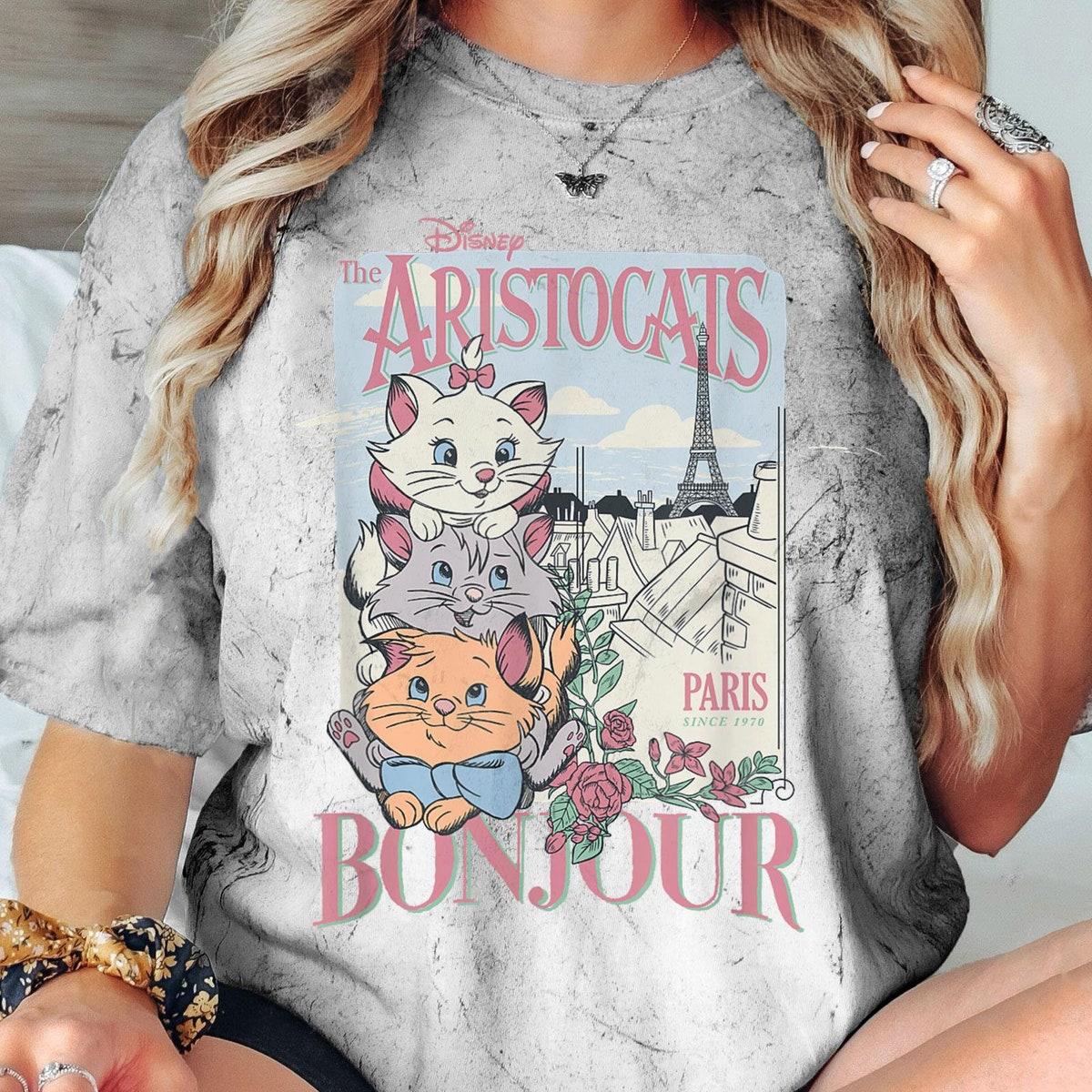 Retro The Aristocats Blast Disney Marie Toulouse Berlioz Shirt 6