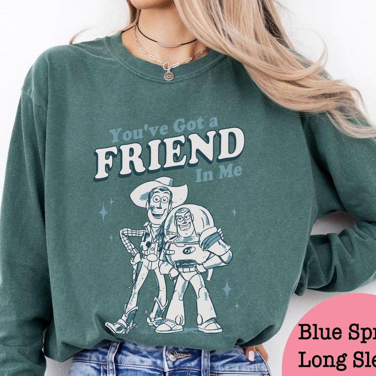 Sketch Art Buzz Lightyear And Woody You've Got A Friend In Me Shirt 5