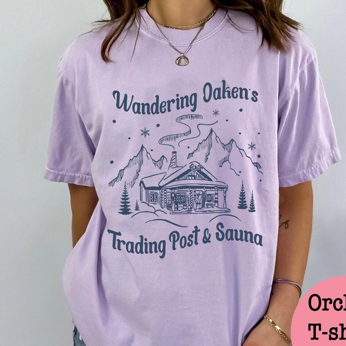 Sketch Art Frozen Wandering Oaken's Trading Post And Sauna Shirt 2