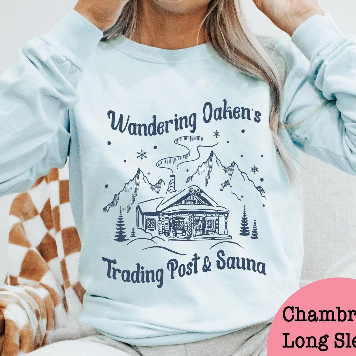 Sketch Art Frozen Wandering Oaken's Trading Post And Sauna Shirt 4