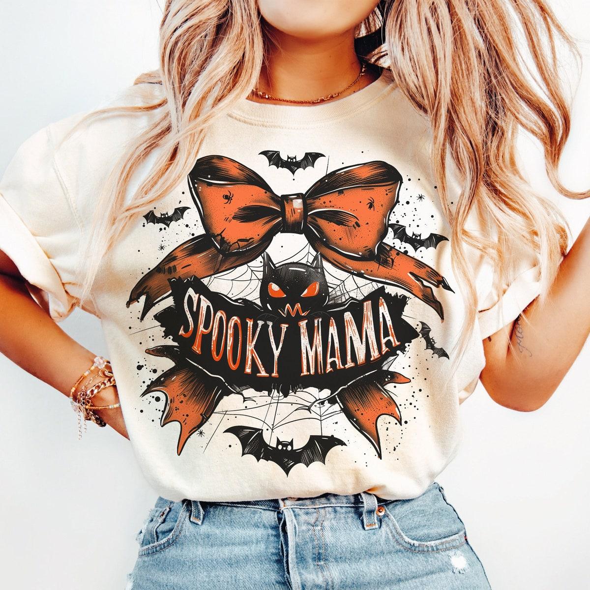 Spooky Mama Halloween Shirt 1