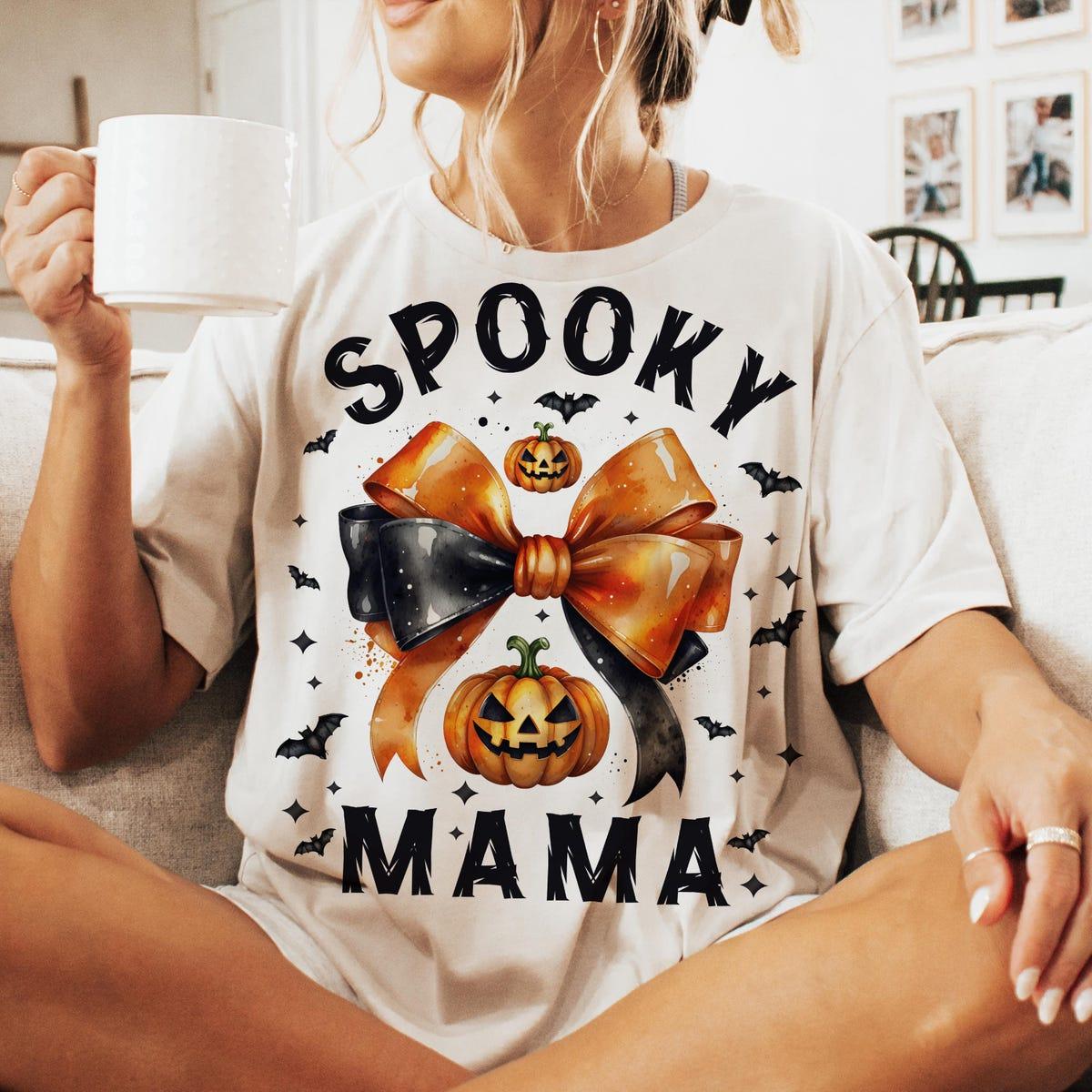 Spooky Mama Halloween Shirt 2