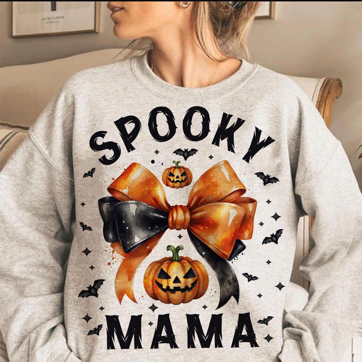 Spooky Mama Halloween Shirt 3