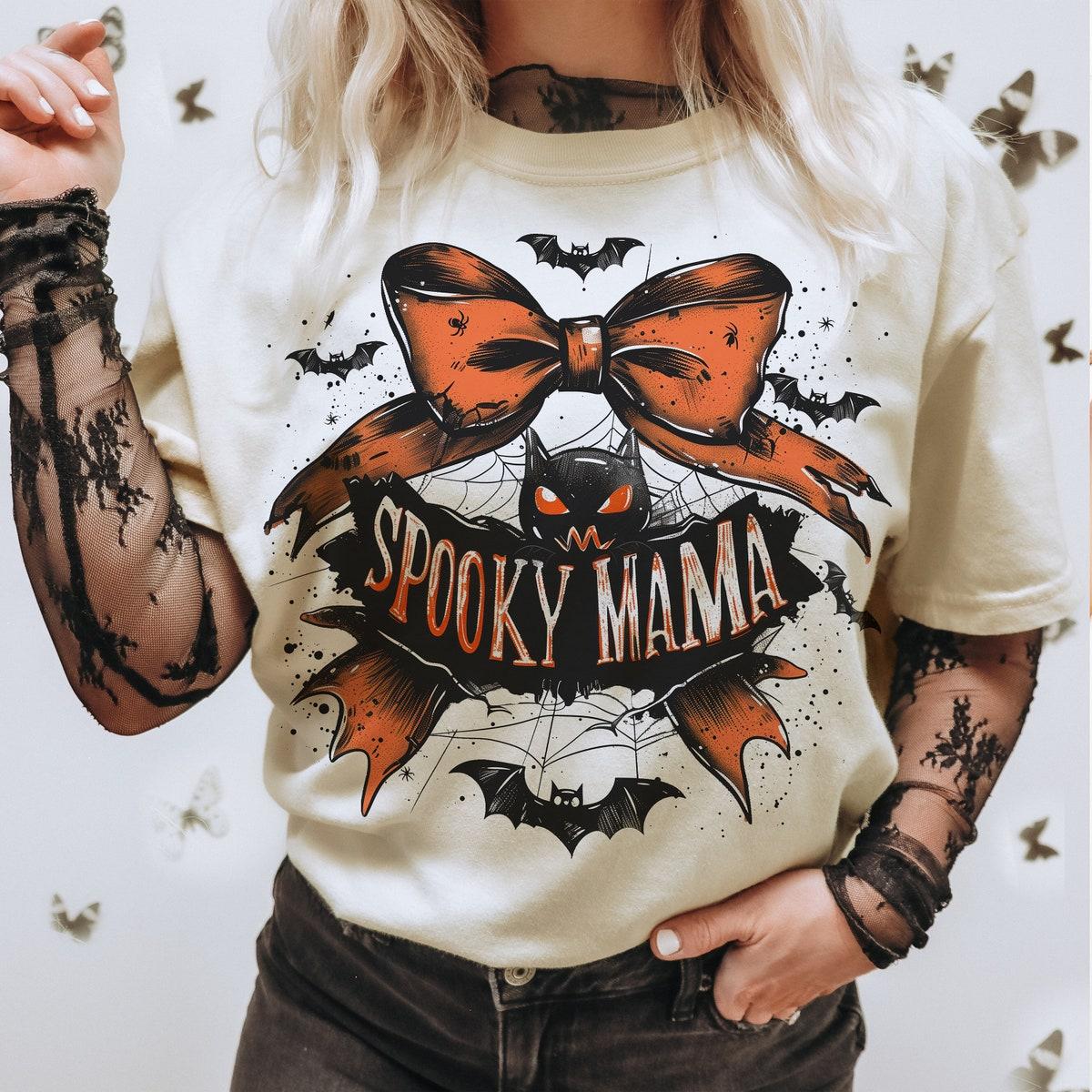 Spooky Mama Halloween Shirt 3