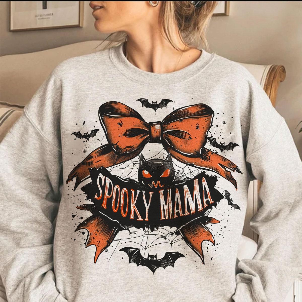 Spooky Mama Halloween Shirt 4