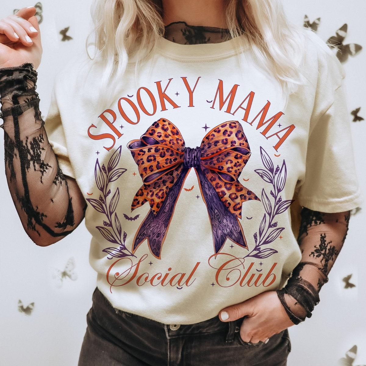 Spooky Mama Mini Halloween Shirt 1